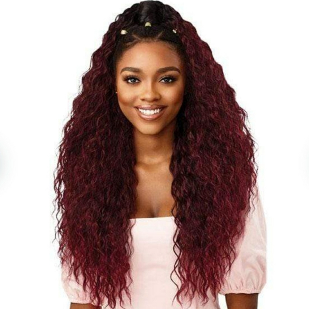 OUTRE CONVERTI CAP + WRAP PONY SYNTHETIC WIG - NIB